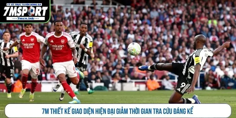7M thiết kế giao diện hiện đại giảm thời gian tra cứu đáng kể